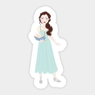 Ms. French Sticker